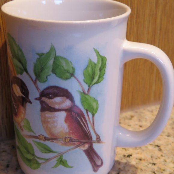 OTAGIRI Vintage Mug with Birds Design (149C) - Picture 4 of 5